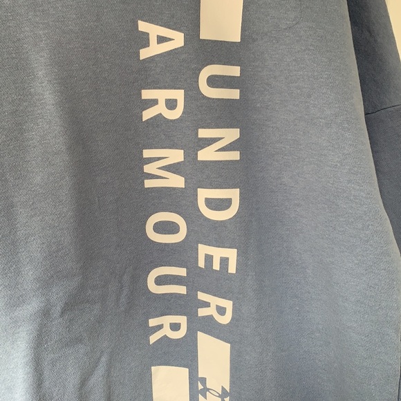 Under Armour Blue Funnel Neck Hoodie XL UA - Picture 2 of 4